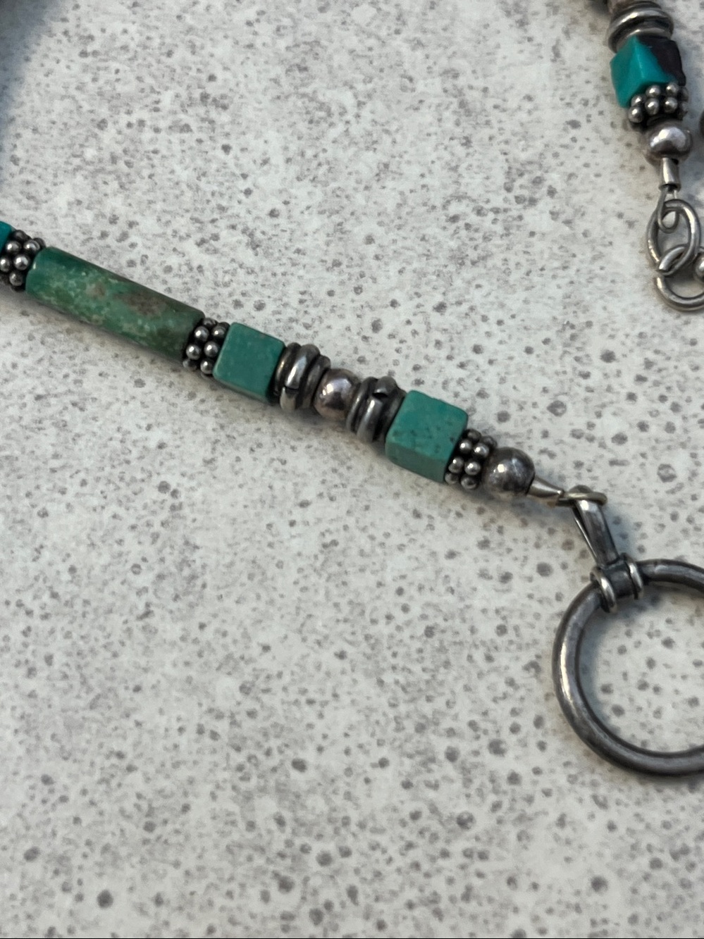 Studio Barse Turquoise and Sterling Silver Beaded Bracelet - Picture 4 of 7